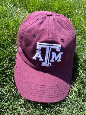 Texas A&M Maroon Logo Baseball Cap